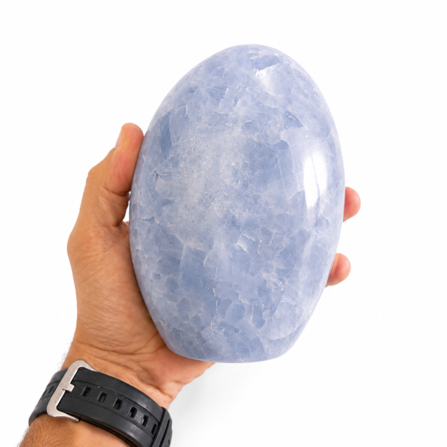 incenso em calcita azul polida 1,856 kg|pt