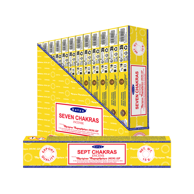 Incenso Satya Seven Chakra 15g