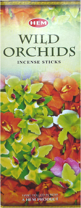 incenso em Incenso Hem Orquídea Selvagem hexa 20g