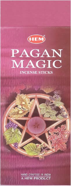 incenso em Incenso Hem Pagan Magic hexa 20g