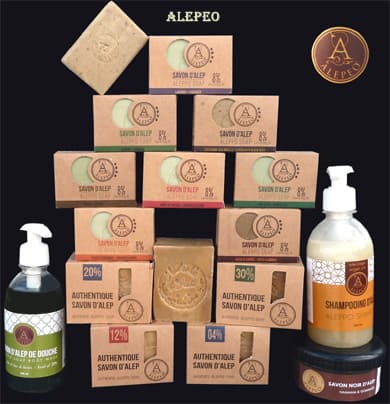 incenso em Sabonete Alepeo Alepeo Almíscar e Âmbar 8% 100g|pt