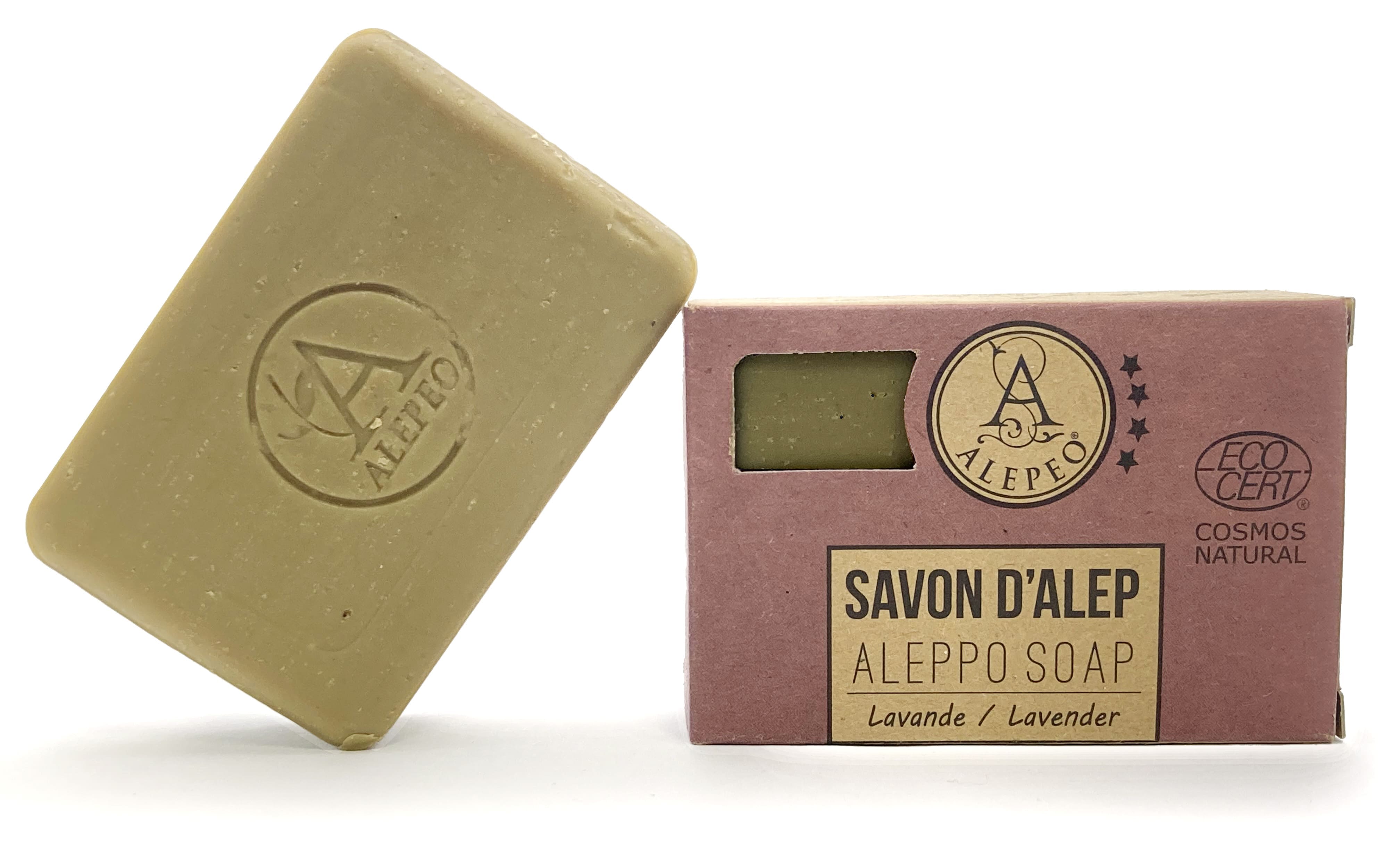 incenso em Sabonete Aleppo Lavanda 100g - ECOCERT ORGÂNICO