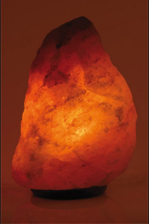 Lâmpada Natural Grande S com Base de Madeira 25-35 Kg