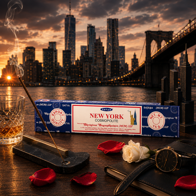 incenso em Incenso Satya New York 15g|pt