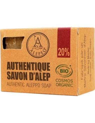 incenso em Sabonete Orgânico Cosmos Aleppo 20% Óleo de Louro 200g