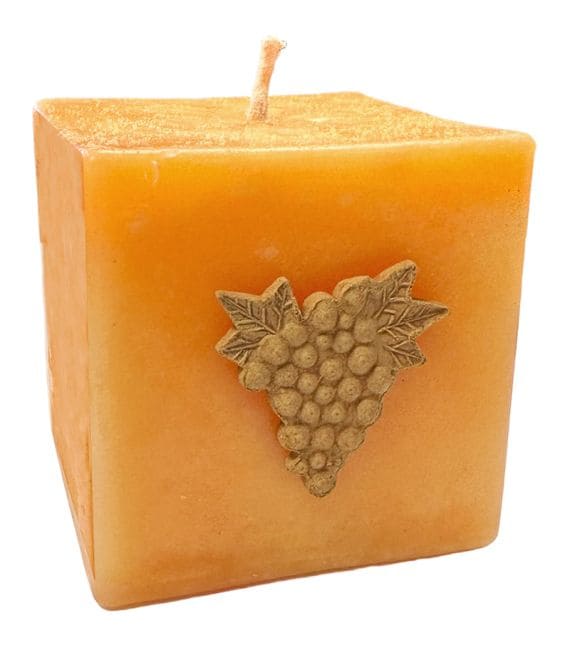 incenso em Vela Maroma Pera Cordial em cubo 290g