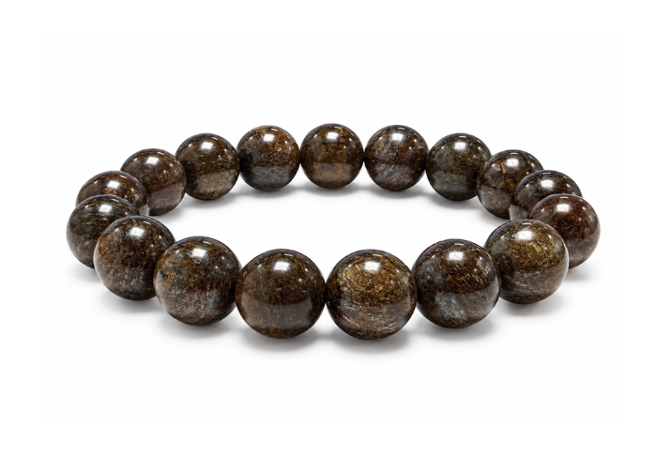incenso em Pulseira de Bronzita AB Contas 10 mm