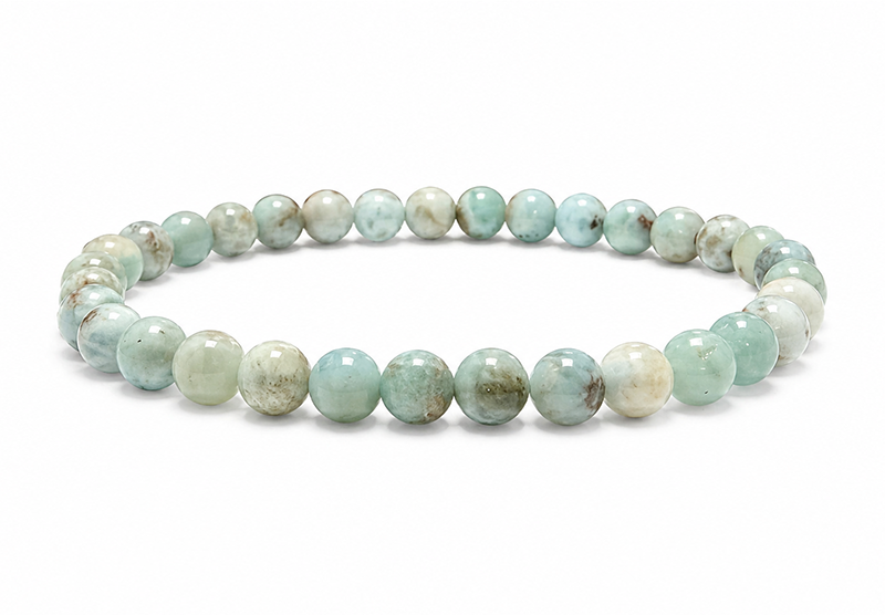 incenso em Pulseira Larimar A contas de 5,5-6,5mm