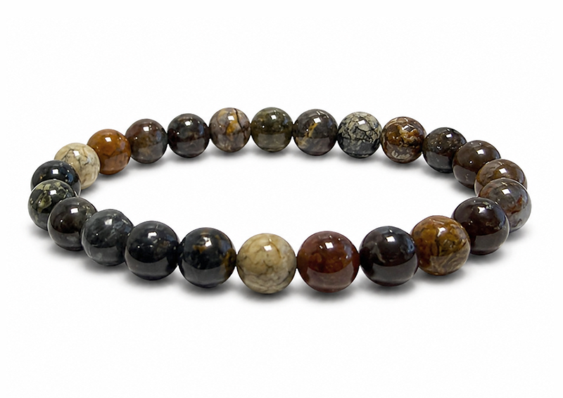 Pulseira de Pietersita A contas de 8-9mm