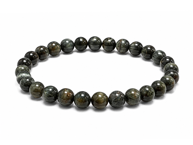 incenso em Pulseira Serafinita A contas 6-7mm