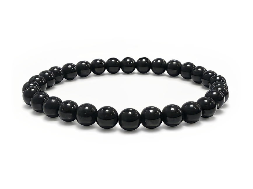incenso em Pulseira de Shungite A contas 6mm
