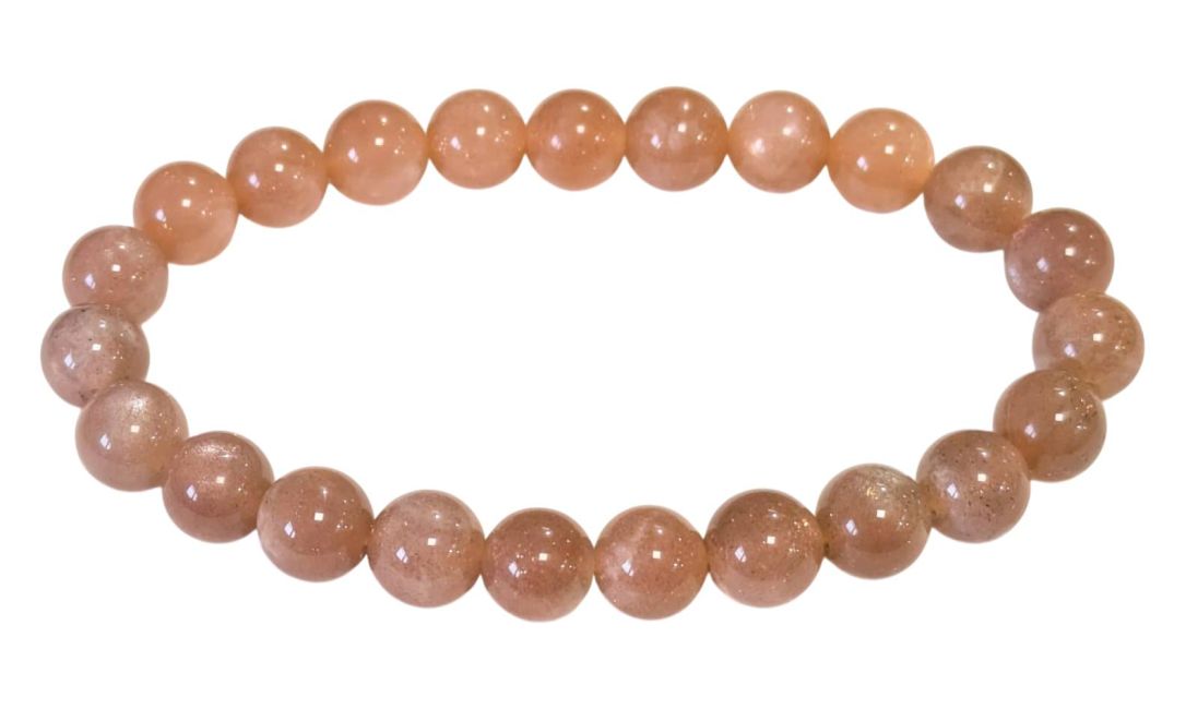 Pulseira Pedra do Sol A contas 8-9mm