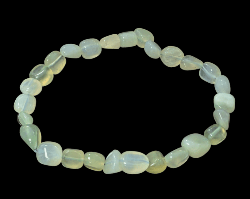 incenso em Pulseira de jade chinês com pedras laminadas