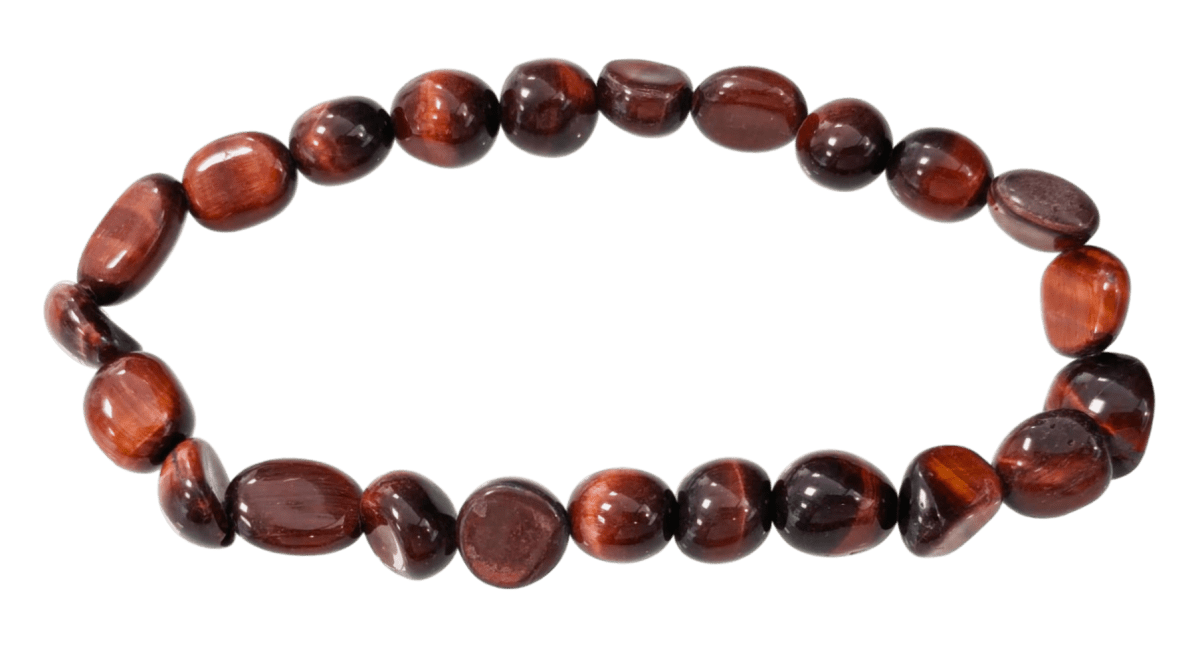 incenso em Pulseira olho de boi com pedras laminadas