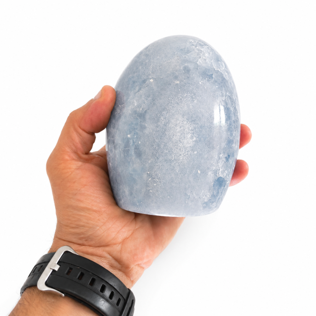 incenso em calcita azul polida 1,298 kg|pt