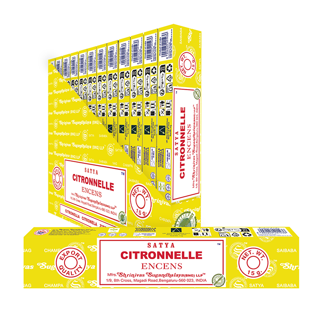 Incenso Satya Citronela 15g