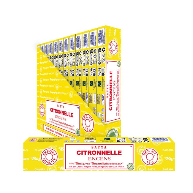 Incenso Satya Citronela 15g 2026
