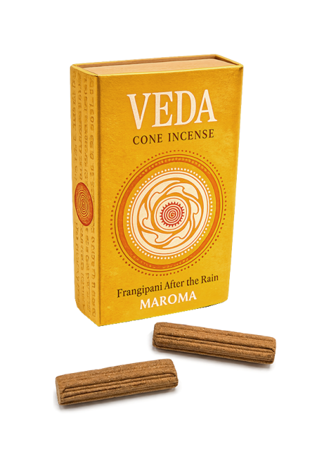 incenso em Cones de Incenso Maroma Auroville Veda After the Rain