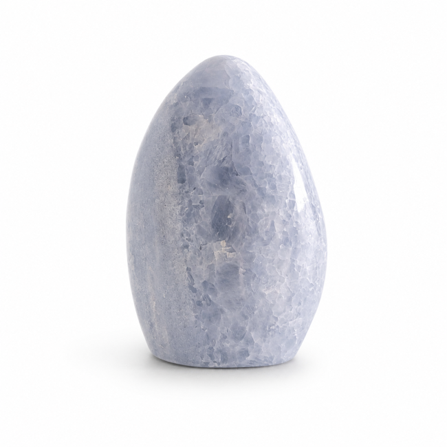 incenso em calcita azul polida 1,875 kg