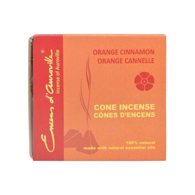 incenso em Incenso de Auroville Laranja Canela 5x10 paus