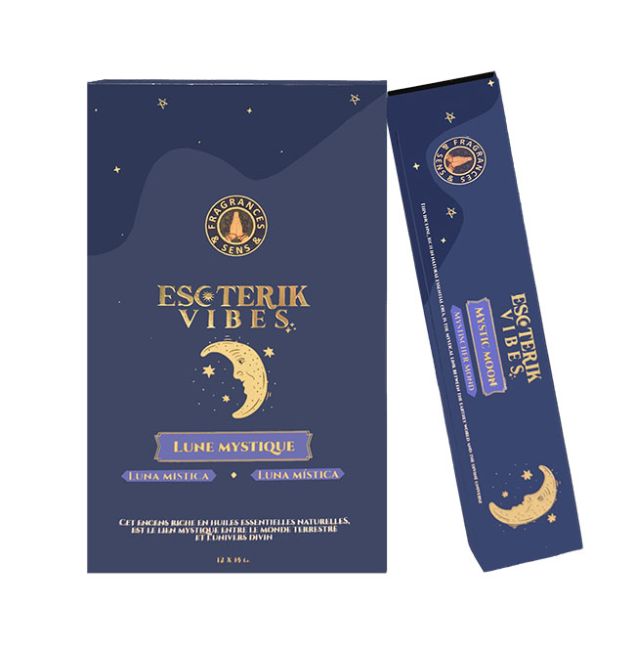 Fragrâncias e Sentidos Incenso Esoterik Vibes Mystic Moon Masala 15g