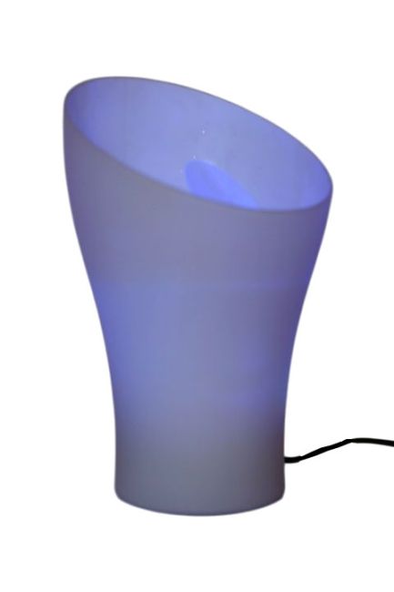 Vaso com fonte de névoa em cascata de 20 cm