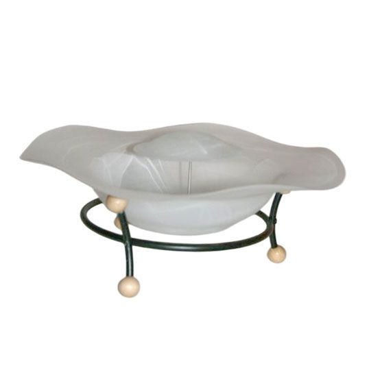 Vaso Cascata com Fonte de Névoa Branca 42cm