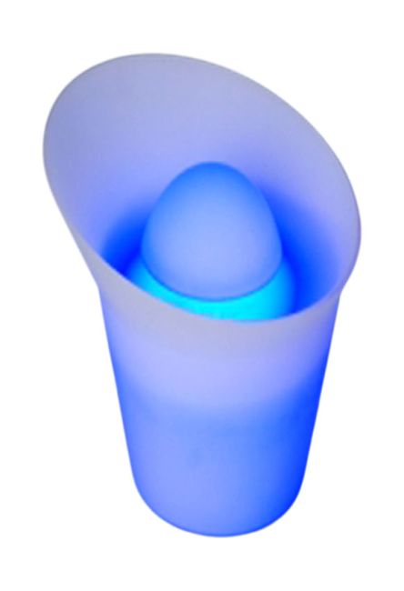 Vaso moderno com fonte de névoa, 24 cm