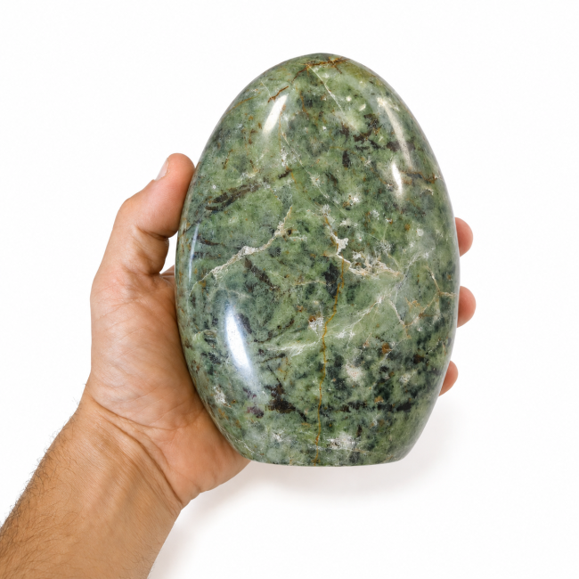 Bloco serpentino polido 1.840kg