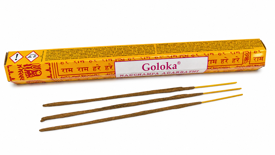 incenso em Incenso Goloka Nag Champa Masala Hexa 20g|pt