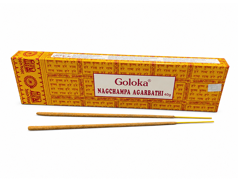 incenso em Incenso Goloka Nag Champa Masala 40g|pt