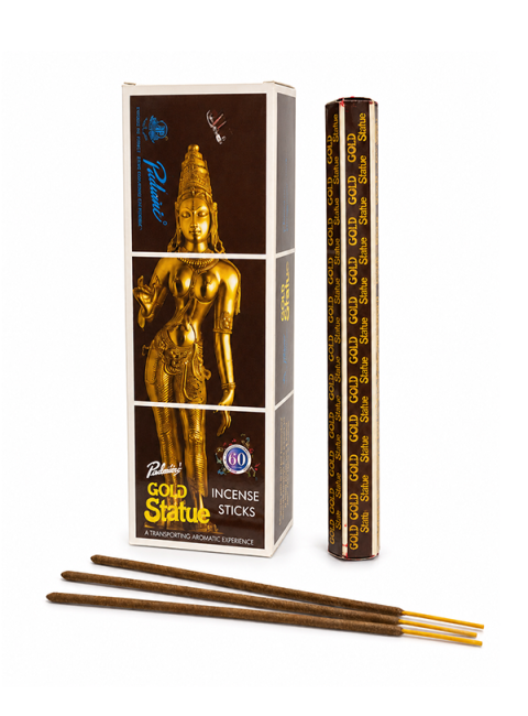 incenso em Incenso Padmini Gold Statue Hexa 20 varetas