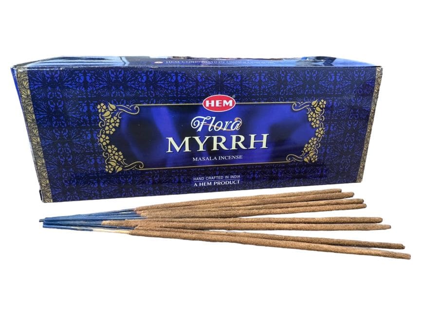 incenso em Hem Mirra Flora Massala 8 bts