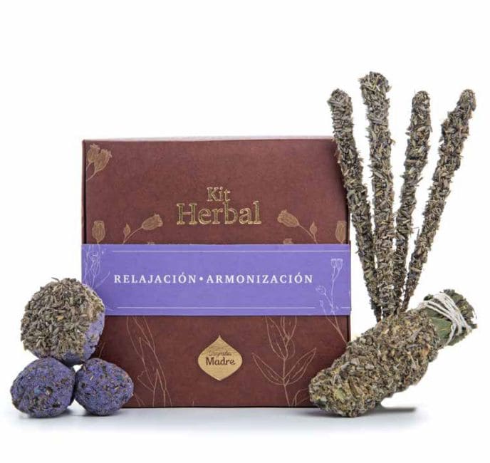 incenso em Sagrada Madre - Kit de Ervas para Relaxamento e Harmonia