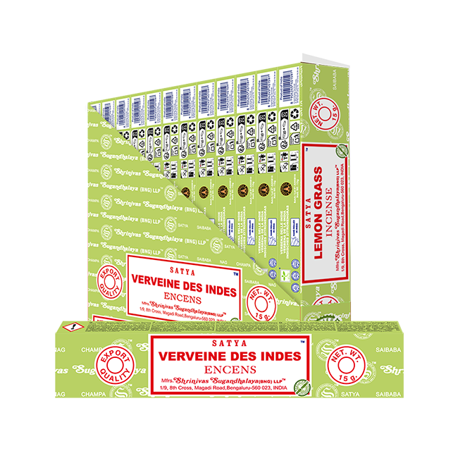 Incenso Satya Capim-Limão 15g