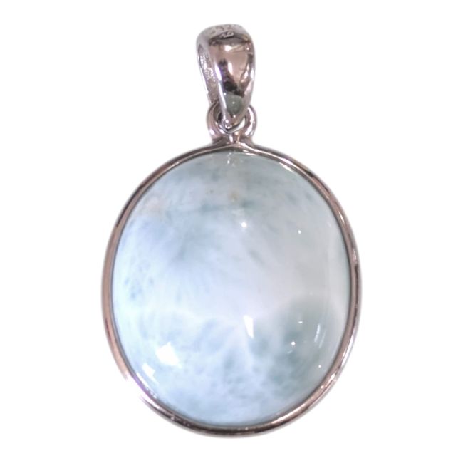Pingente Larimar AA em Prata 925 2,06g