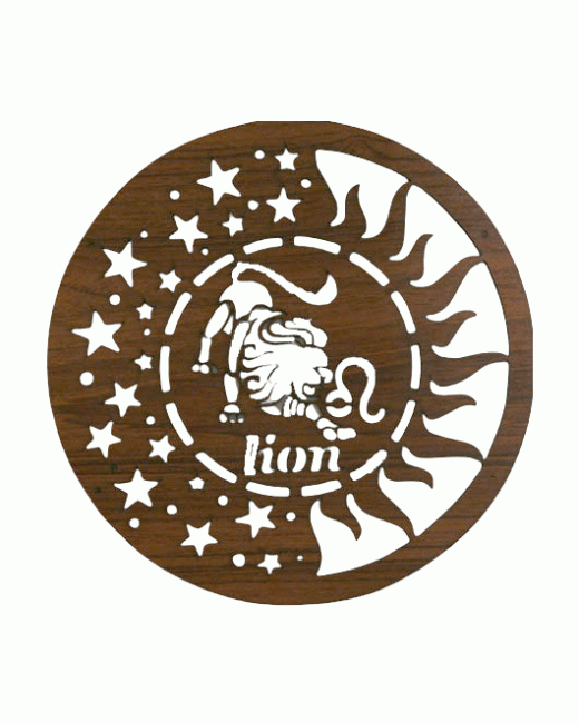 Painel magnético de madeira Astro Lion de 18 cm para HMD999