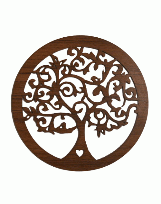 Árvore da Vida Magnética com Coração Florido 18cm para HMD999