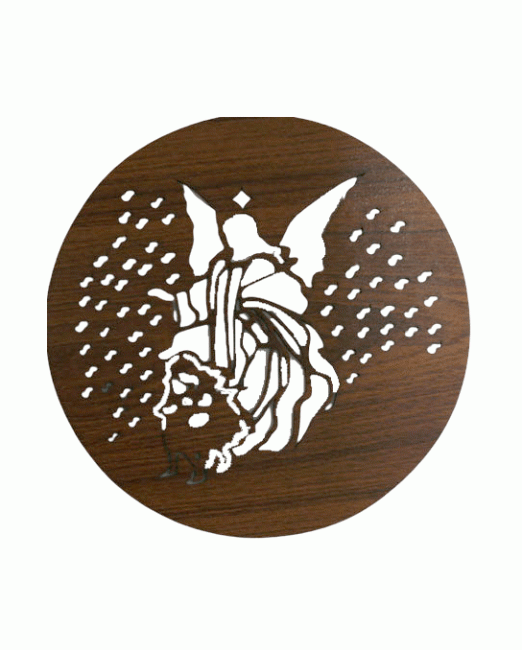 Painel magnético de anjo e estrela de 18 cm para HMD999