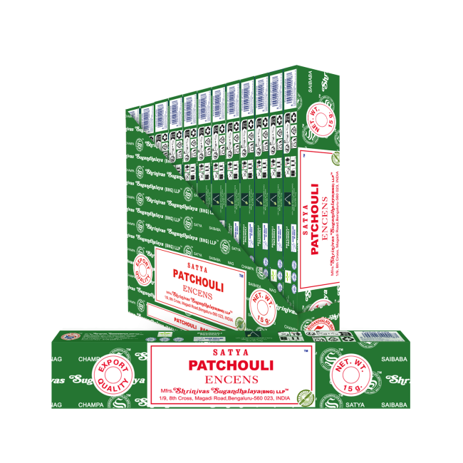 Incenso Satya Patchouli 15g 2025