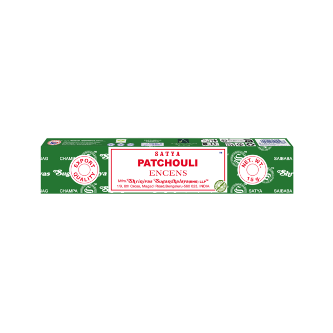 incenso em Incenso Satya Patchouli 15g|pt