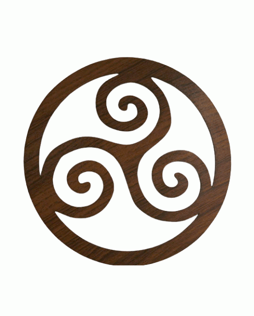 Painel Triskelion de 9 cm para USB999