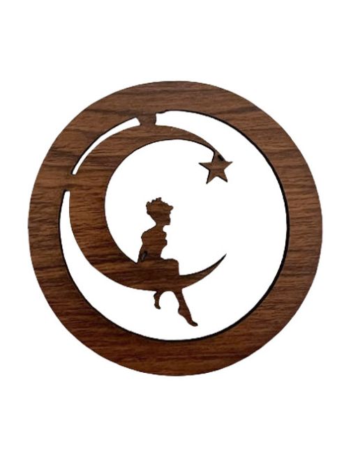 Painel de Lua e Estrelas de 9 cm para USB999