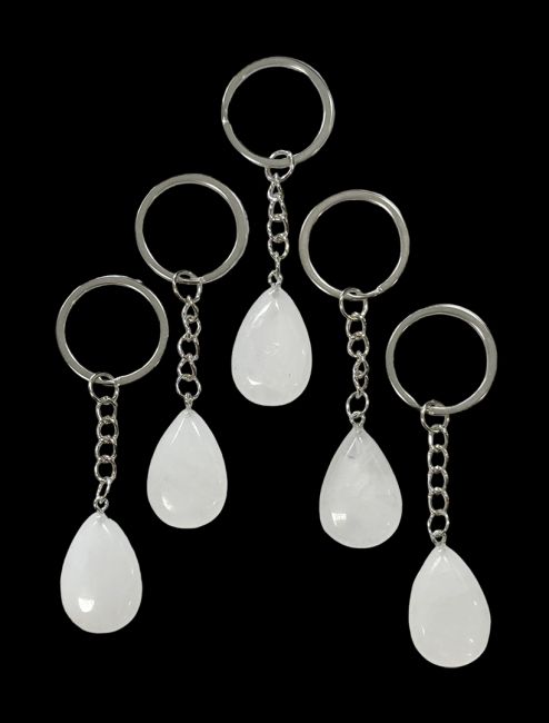 incenso em Chaveiro Gota Cristal de Rocha A 30mm x 5|pt