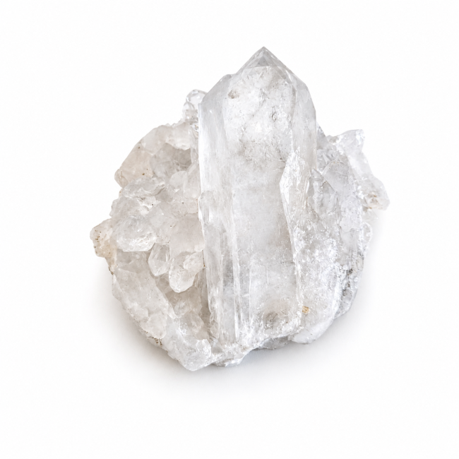 drusa de cristal de rocha 1,333 kg