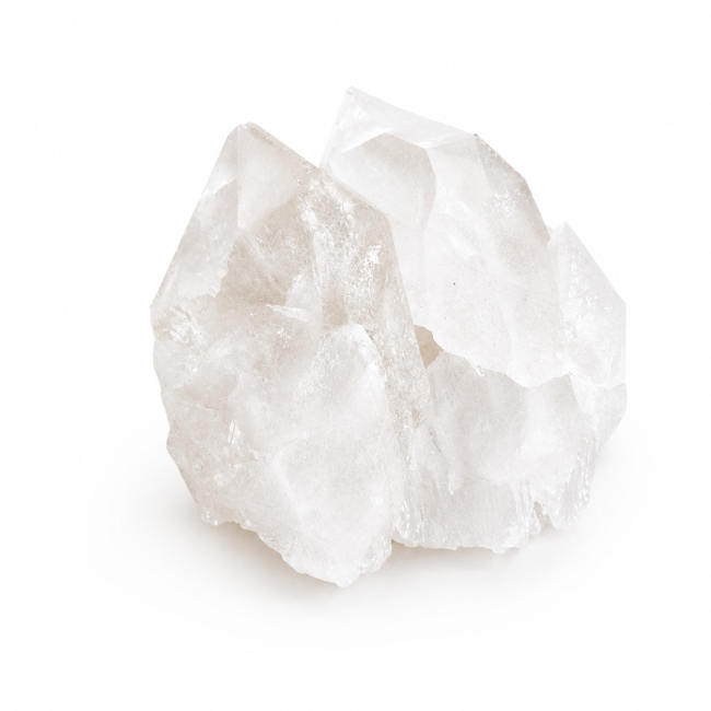 drusa de cristal de rocha 1,355 kg