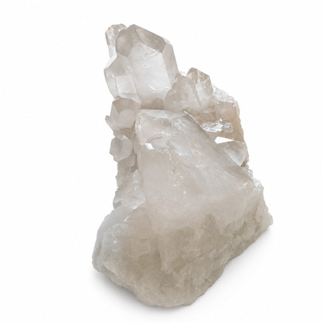drusa de cristal de rocha 1,95kg