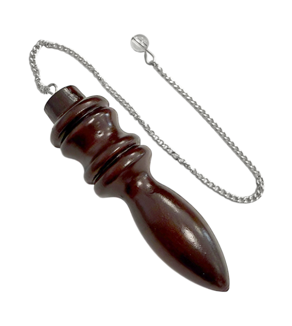 Pêndulo de cone de jacarandá 7 cm