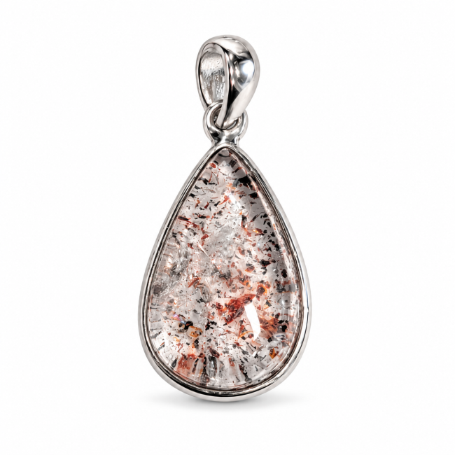 incenso em Pingente Prata 925 Super Seven AAA 1,01 g