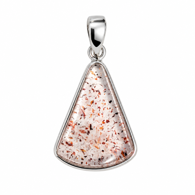incenso em Pingente Prata 925 Super Seven AAA 0,85 g